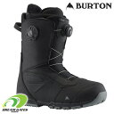 【納期B】Burton【23/24 RULER BOA WIDE：BLACK】バートン ルーラーボア スノボ スノーボードブーツ ボアシステム採用モデル ブラック メンズ ボードブーツ W24JP-214261 正規メーカー保証一年付 大きいサイズ ビックサイズ