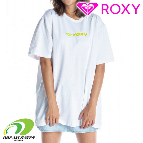 ROXY【NEO ROXY COLOR：WHT】半袖Tシャツ　ビックサイズ　ビックT　ロキシー　レディース　レディス　女性用 [メール便対応可]