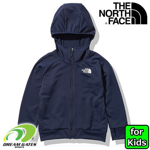 子供用 THE NORTH FACE【TNF BE FREE FULLZIP HOODY：NY TNFネイビー 】ノースフェイス ビーフリージップフード フーディ キッズ ジュニア 防虫加工を施したアウトドアアイテム!!