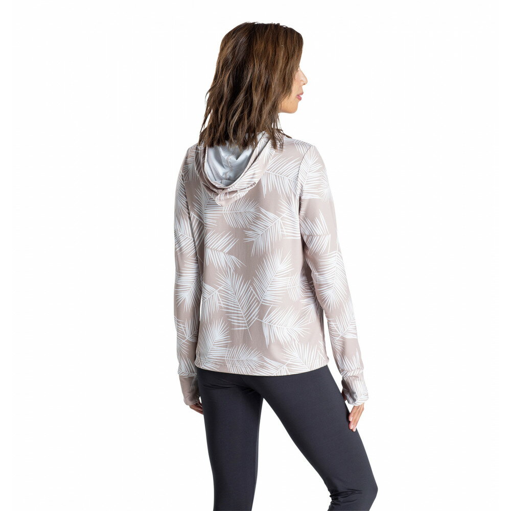 【RSL】ROXY【AURORA：MUL】[ロキシー] 20SP ラッシュパーカー レディス レディース 女性用 フード付き 速乾 UVカット [RLY201017]※トップスのみの販売です。上下セットではありません。