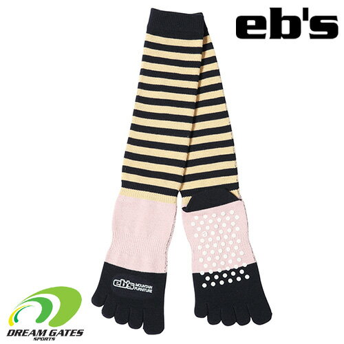 楽天DREAM GATES SPORTSeb's【23/24・NONSLIP SOCKS｜PINK】エビス　ノンスリップソックス　安心の日本製　操作性重視の足裏薄型五本指靴下　スノボ　スキー　靴下　ノンスリップソックス　五本指　足裏に滑り止めプリントが付いたタイプの五本指ソックス!!　[メール便対応可]