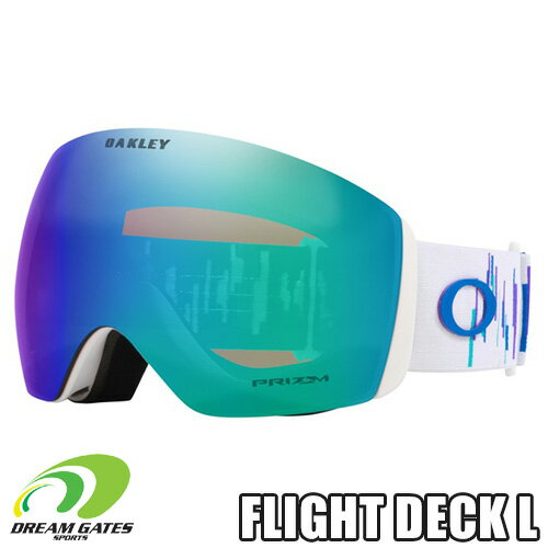 楽天DREAM GATES SPORTS【純正ゴーグルケース付き】OAKLEY【23/24・FLIGHT DECK L｜MIKAELA SHIFFRIN SIGNATURE：PRIZM ARGON IRIDIUM】[7050E000][OO7050-E0]　オークリー　フライトデック　フライトデッキ　エル　スキー　スノーボード　ゴーグル　安心の日本正規品　メーカー二年保証