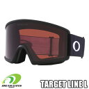 OAKLEY【23/24 TARGET LINE L｜MATTE BLACK：PRIZM DARK GREY】 71201600 OO7120-16 オークリー ターゲットライン エル スキー スノーボード ゴーグル 安心の日本正規品 メーカー二年保証 プリズムレンズ搭載モデルが新リリース