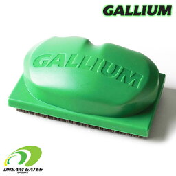 Gallium【限定商品｜FIT 馬毛ブラシ】TU0195　ガリウム　ホースブラシ　馬毛ブラシ　滑走面の静電気を除去しつつ仕上げる馬毛ブラシ　スキー　スノーボード　スノボ　ワックス　HORSE BRUSH　最終仕上げ用