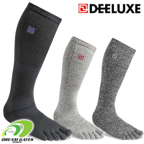 DEELUXE【23/24・Thermo Socks FIVE】五本指タイプ　ディーラックス　サーモソックス　ファイル　五本指タイプ　信頼の日本製高機能靴下　天然繊維メリノウールを使用　[DELX-7019-0009] [DELX-7019-0010] [DELX-7019-0011] [メール便対応可]