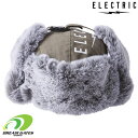 ELECTRIC【FLIGHT BOMBER CAP:OLIVE】エレクトリック フライトボンバーキャップ パイロットキャップ ボア付き トラッパー 極寒地に対応するファー付きの防寒キャップ