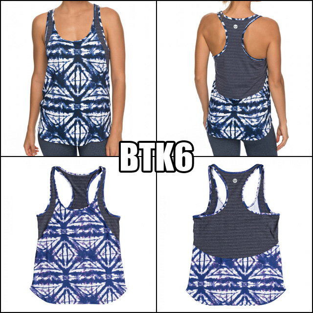 ロキシー ROXY ロキシー スポーツウェア UVカット＆速乾素材【EASY GAME TANK】海外サイズ ERJKT03402 プリントタンクトップ・ルーズフィット フィットネス トレーニング ヨガウェア [メール便対応可]