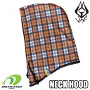 【旧品特価】HECK【NECK HOOD：NEL CHECK/VALENCIA】ヘック　ネックウォーマーでもあり、後付フードでもあり、コーディネートにワンポイント加えるネックフード　ビーニー　目出し帽　ネックウォーマー　バラクラバ　目出し帽　[メール便対応可]