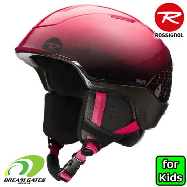 ROSSIGNOL 【19/20・WHOOPEE IMPACTS：PINK】ロシニョール　ジュニア　キッズ　子供用　ヘルメット　HELMET　SKI　SNOWBOARD　スキー　スノーボード　ウィンタースポーツ用ヘルメット