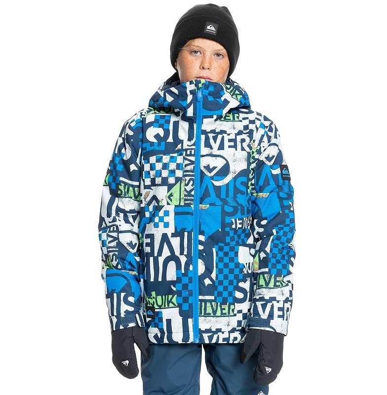 楽天DREAM GATES SPORTSQUIKSILVER [クイックシルバー] EQBTJ03148_BSN3 子供用 ウェア スノージャケット MISSION PRINTED YOUTH JK 21-22SNOW スキー スノボ スノーボード ユース キッズ ジュニア アウターウェア ※商品はジャケットのみです。上下セットではありません。