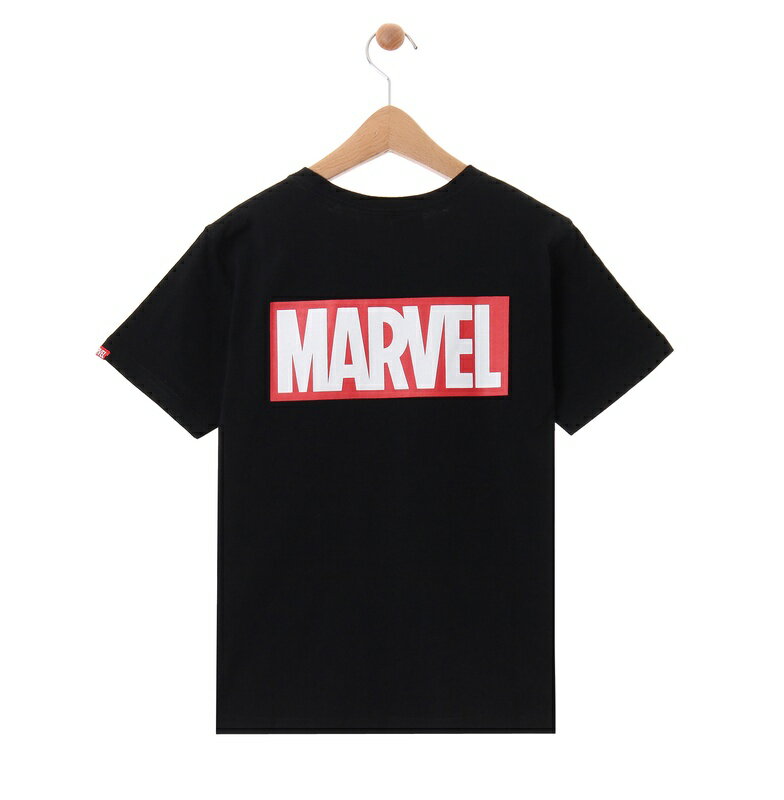 DC SHOES 子供用 YST212522_BLK 黒x赤 半袖Tシャツ アパレル KD MARVEL BOX LOGO SS / 21SU Kids T-shirts ノーマルシルエット キッズ ジュニア スケボー スケートボード SK8 男の子 女の子 ユース メール便対応可