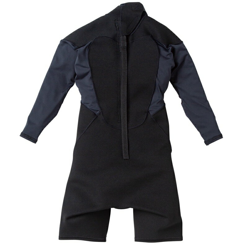 QUIKSILVER【BOY 1.0 WATERSUIT BZ LS SPRING : BLK】[クイックシルバー] 20SU 子供用ウェットスーツ 1mm 長袖スプリング キッズ ジュニア 海 マリンスポーツ ウォータースーツ [KWT202901]