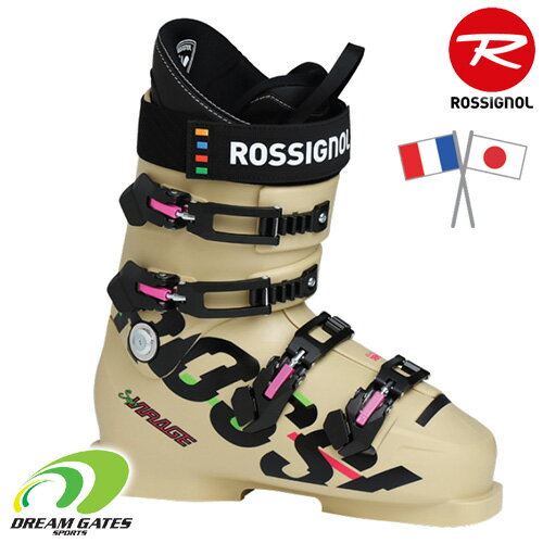 【納期B】ROSSIGNOL【22/23・SUPER VIRAGE 125 SC】[RBK1600]　ロシニョール　スキーブーツ　スーパービラージュ　スーパーヴィラージュ　日本とフランスの共同開発　ショートカフ　SKI BOOTS 上級　エキスパート対応モデル　メンズ　レディス　ユニセックスモデル