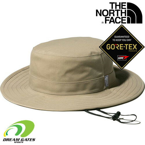 THE NORTH FACE【GORE-TEX HAT：クラシックカーキ(CK)】NN02304_CK ノースフェイス ゴアテックスハット レインウェア トレッキング用防水ハット キャンプ アウトドア バケットハットよりも少しツバが広めのシルエットを採用しています