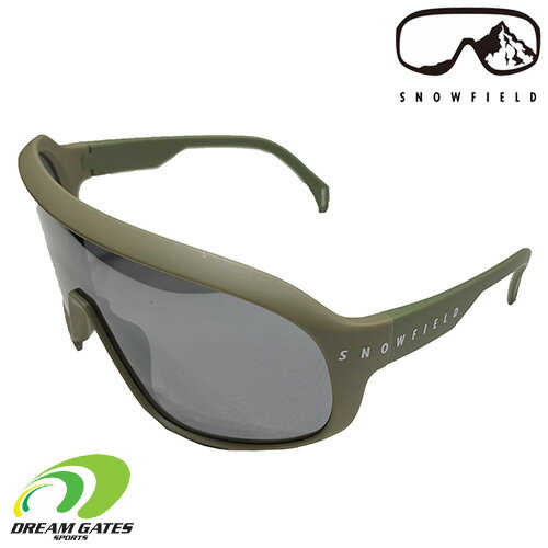 スワンズ サングラス レディース SNOWFIELD【F3：サンドオリーブ：偏光/シルバーミラー】SOL　POLARIZED/SILVER MIRROR　スノーフィールド　サングラス　偏光レンズ採用　ミラーレンズ採用　DICE、SWANSを生産し絶大な信頼を得ている山本光学がリリースするノンカテゴライズのアイウェア!!