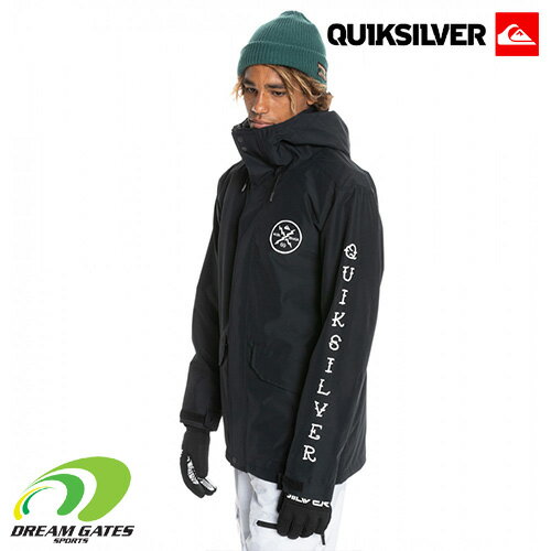 QUIKSILVER【21/22SNOW・IN THE HOOD JACKET】【EQYTJ03343】クイックシルバー　インザフードジャケット　スノーボード　ウェアー　耐水圧10000mm