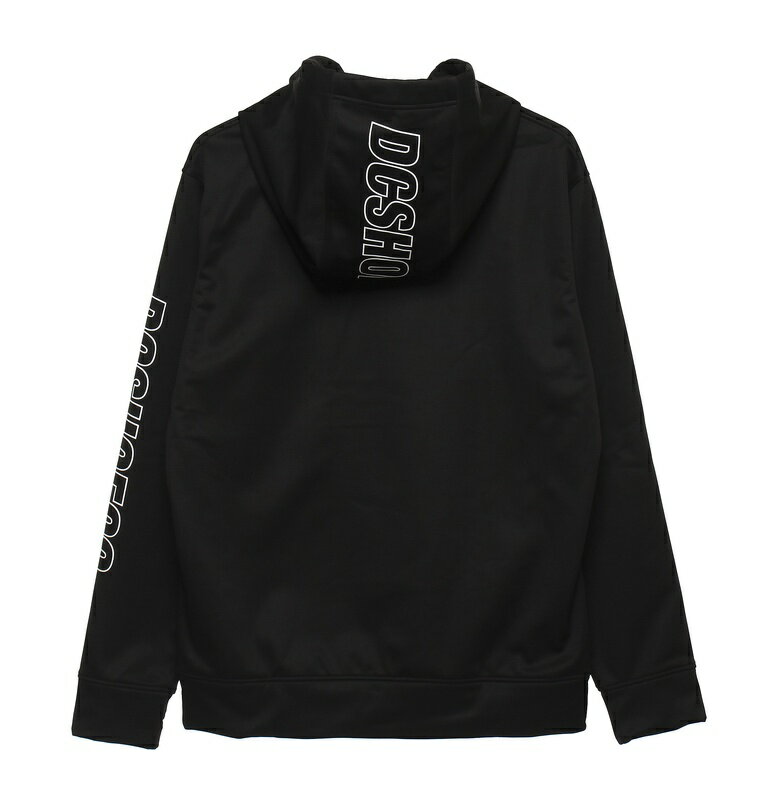 【RSL】DC SHOE DPO223900_BLK 撥水パーカー【22 DC SNOW HOODIE】22/23winter Mens ディーシーシューズ メンズ アパレル プルオーバーフーディー 冬 スノボウェア スノーボード スケートボード ※パーカーのみの販売です