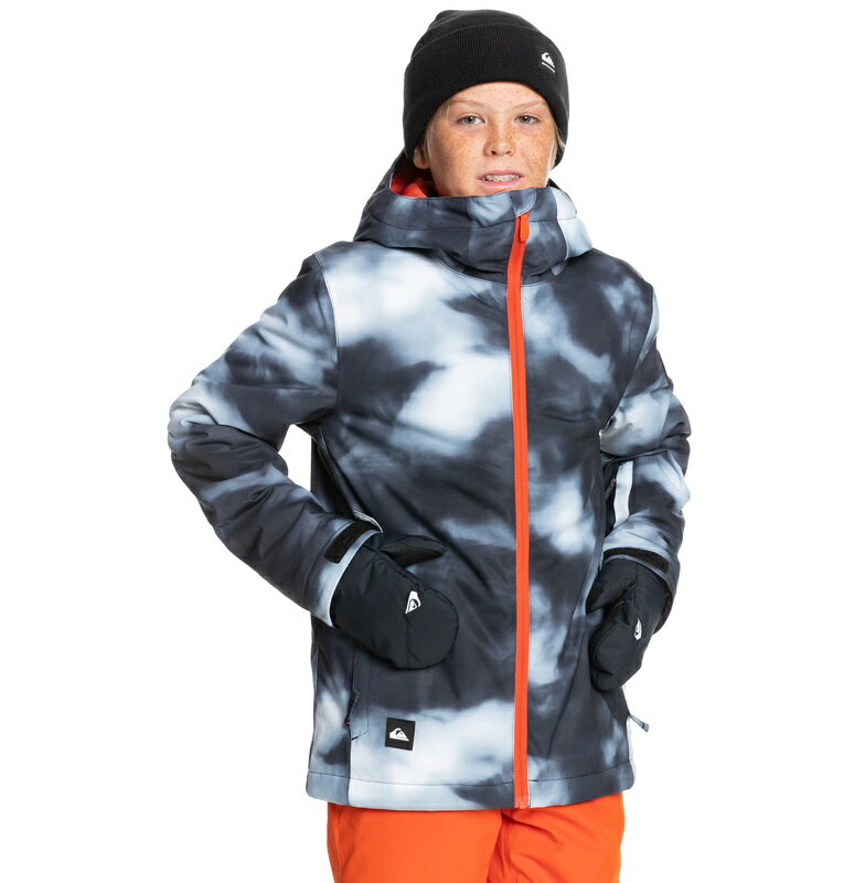 QUIKSILVER クイックシルバー [EQBTJ03148_KVJ9] 子供用 ウェア スノージャケット MMISSION PRINTED YOUTH JK 21-22SNOW スキー スノボ スノーボード ユース キッズ ジュニア アウターウェア ※商品はジャケットのみです。上下セットではありません。