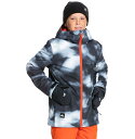 QUIKSILVER クイックシルバー  子供用 ウェア スノージャケット MMISSION PRINTED YOUTH JK 21-22SNOW スキー スノボ スノーボード ユース キッズ ジュニア アウターウェア ※商品はジャケットのみです。上下セットではありません。