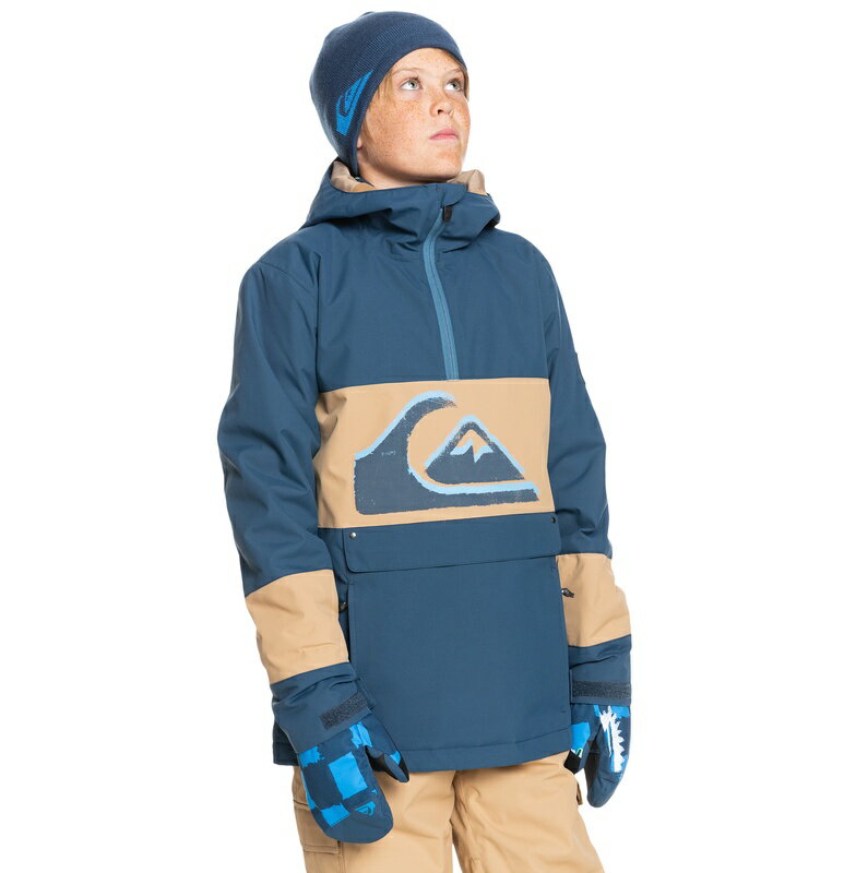 QUIKSILVER クイックシルバー [EQBTJ03145_BSN0] 子供用 ウェア スノージャケット アノラック STEEZE YOUTH JK 21-22SNOW スキー スノボ スノーボード ユース キッズ ジュニア アウターウェア ※商品はジャケットのみです。上下セットではありません。