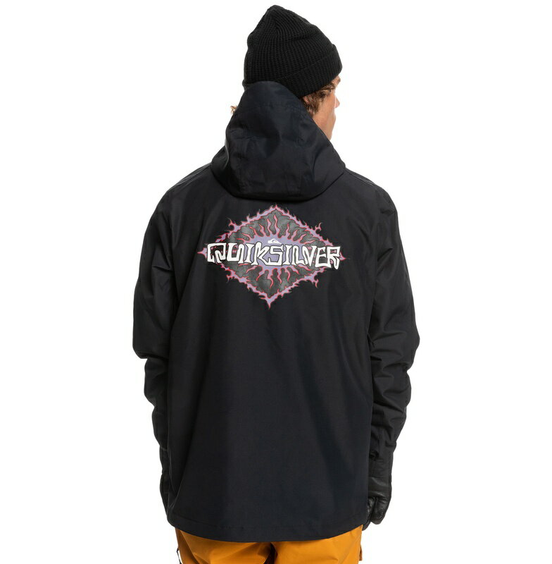 【RSL】QUIKSILVER クイックシルバー [EQYTJ03392 KVJ0] スノージャケット22/23snow【IN THE HOOD JK】スノボジャケット スノーボード ウェアー スキーウェア 耐水圧10000mm メンズサイズ ユニセックス ※ジャケットのみの販売です。