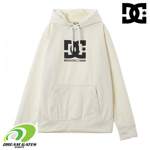 DCSHOECOUSA【20 TECH BONDHING PH：WHT1】ディーシー　テックボンディングプルオーバー　パーカー　フード　撥水パーカー