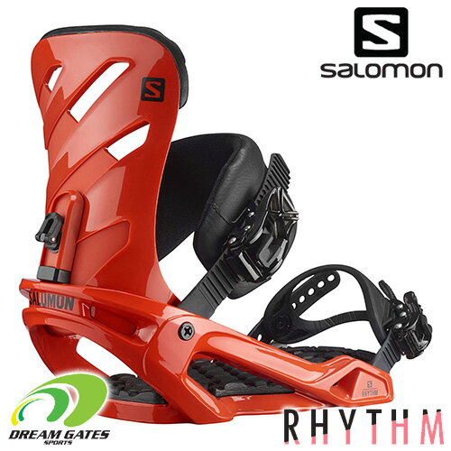 【RSL】SALOMON【20-21・RHYTHM RED】2021 ベーシックな機能を備えてステップアップを助けるサロモンバインディングの「リズム」　スノボ　バインディング　ビンディング　メンズ　ユニセックス　サロモン　L41198500
