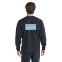 QUIKSILVER [QLY232032 BLK] メンズ 長袖ラッシュTシャツ クイックシルバー [THE SOUND OF THE WAVE LS] 大人 男性 ロンTシャツ ラッシュガード UV対応 紫外線対策 水着 プール 海 川遊び 夏 サーフィン アウトドア キャンプ 野外活動 [メール便対応可]