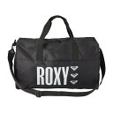 ROXY ボストンバッグ 大容量35L [RBG234303_BLK] 23FW ロキシー【NEW DIMENSION】トラベルバッグレディス レディース 女性 女子 スポーツバッグ 通学 ジム クラブ 部活動 デイユース チアリーディング 旅行 合宿