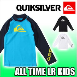 QUIKSILVER[クイックシルバー]【ALL TIME LR KIDS】キッズ　子供用の長袖ラッシュガード!!