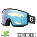 OAKLEY【23/24 TARGET LINE L｜MATTE BLACK：HI YELLOW IRIDIUM】 71200400 OO7120-04 オークリー ターゲットライン エル スキー スノーボード ゴーグル 安心の日本正規品 メーカー二年保証 ミラーレンズ搭載モデル