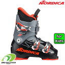 【納期B】NORDICA【23/24・SPEEDMACHINE J3】ノルディカ　スキーブーツ　スキー靴　ジュニア　キッズ　子供用　スピードマシーン