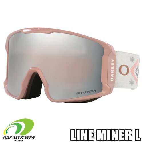 【純正ゴーグルケース付き】OAKLEY【22/23・LINE MINER L｜JAMIE ANDERSON SIGNATURE：PRIZM BLACK IRIDIUM】[7070D801]　オークリー　スキー　スノーボード　ゴーグル　安心の日本正規品　メーカー二年保証　OO7070-D8