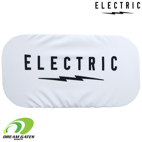 ELECTRIC【UNDER VOLT GOGGLE COVER：WHITE】エレクトリック　ヘルメット、ビーニーの上にチョイあげしてる時や運搬時に使用するゴーグルレンズカバー　スキー　スノボ　スノーボード　ゴーグルカバー　レンズ保護　レンズカバー　[メール便対応可]