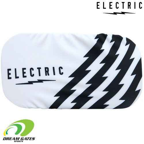 ELECTRIC【VOLT PATTERN GOGGLE COVER：WHITE】エレクトリック　ヘルメット、ビーニーの上にチョイあげしてる時や運搬時に使用するゴーグルレンズカバー　スキー　スノボ　スノーボード　ゴーグルカバー　レンズ保護　レンズカバー　[メール便対応可]