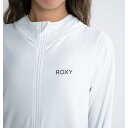 ロキシー パーカー レディース 【RSL】ROXY ロキシー [RLY231026_WHT] 長袖 ラッシュガードパーカー23SP【AURORA】ジップラッシュパーカー レディース 女性用 速乾 UVカット 紫外線対策 海水浴 プール マリンスポーツ アウトドア キャンプ 野外フェス トップスのみの販売です。その他は別売りです