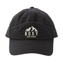 ROXY ロキシー RCP231840_BLK 女性用 帽子 23SU【PEYOTE】6パネルキャップ レディース 大人 アウトドア キャンプ 野外フェス