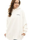 BILLABONG WOMENS【BC014019_OFW】レディース プルオーバーパーカー 22FW ARCH LOGO COCOON LONG PARKA Pullover Hood ビラボン ウィメンズ 女性用 プルオーバーフード ルーズシルエット ※トップスのみの販売です。他のアイテムは別販売です。