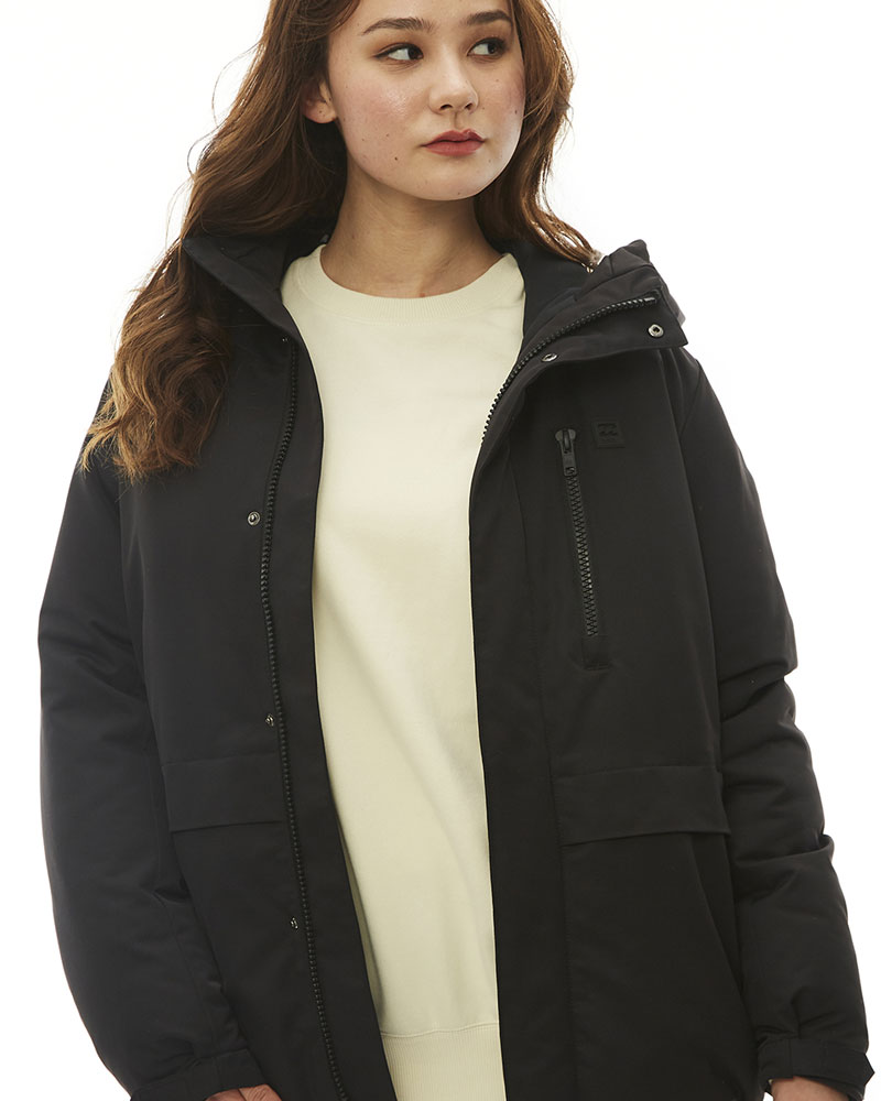 【RSL】BILLABONG WOMENS 【BC014753_BLK】ビラボン レディス ダウンジャケット22FW 秋冬【A/Div.】 ADIV UP-CYCLER DOWN JACKET ダウンジャケット レディース 女性用 650フィルパワー アップサイクルダウン 4WAYストレッチ ※こちらはジャケットのみの販売です。