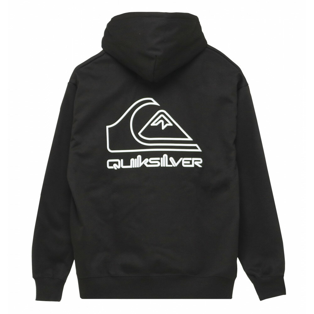 【RSL】QUIKSILVER QPO234071 BLK メンズアパレル クイックシルバー 23FW 【NEW TOURS HOODIE SWEAT】ボンディングフリース プルオーバーフーディー パーカー プルオーバーフード スウェット トレーナー Mens Hoodie Pullover ※こちらはトップスのみの販売です。