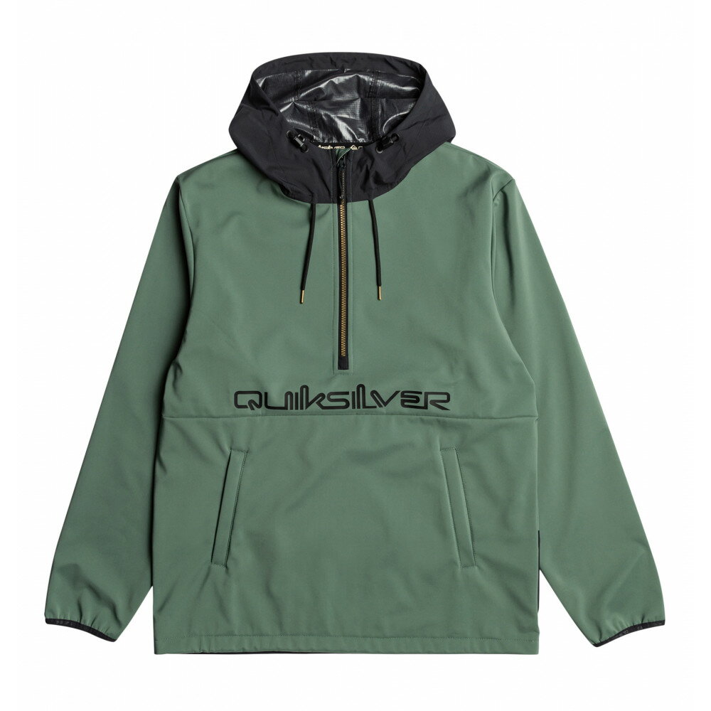 QUIKSILVER クイックシルバー [EQYFT04835 GNB0] ハーフジップジャケット 23-24snow【LIVE FOR THE RIDE】パーカー ハーフジップフーディー アパレル スノーウェア 防風防寒 メンズサイズ ユニセックス スノボウェア スノーボード スキー ※ジャケットのみの販売です