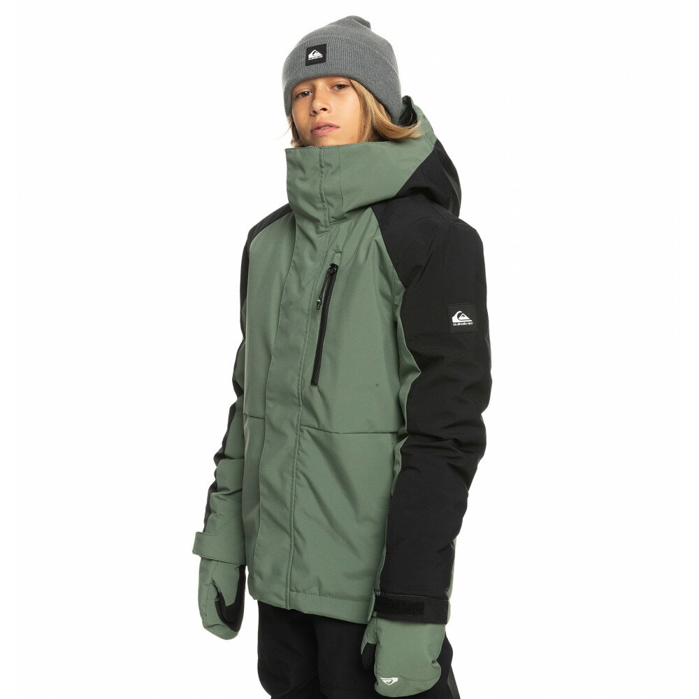 楽天DREAM GATES SPORTS子供用 QUIKSILVER クイックシルバー [EQBTJ03180 GNB0] ユース スノージャケット 23-24snow【MISSION BLOCK YOUTH JK】JUNIOR KIDS ジュニア スノボウェア スノーボード スキー アウターウェア ウインタースポーツ 雪 通学※ジャケットのみの販売です