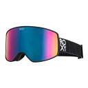 ROXY ロキシー ERJTG03214 KVJ0 スノーゴーグル 23/24snow【STORM WOMEN AF】大人 女性用 goggle レディース スノーボード スキー スノボ ◎実際の製品は 写真画像のミラー加工ほどには濃くありません