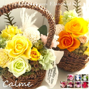 プリザーブドフラワー おしゃれ ナチュラル バスケット 枯れない 花 秋 ギフト プレゼント 花 お祝い かご プリザードフラワー ブリザードフラワ- 祖母 女性 男性 友達 ペット 誕生日 結婚祝い 還暦 米寿 記念品 開業祝い 開店祝い 新築祝い お見舞い 退職祝い 送別 お供え