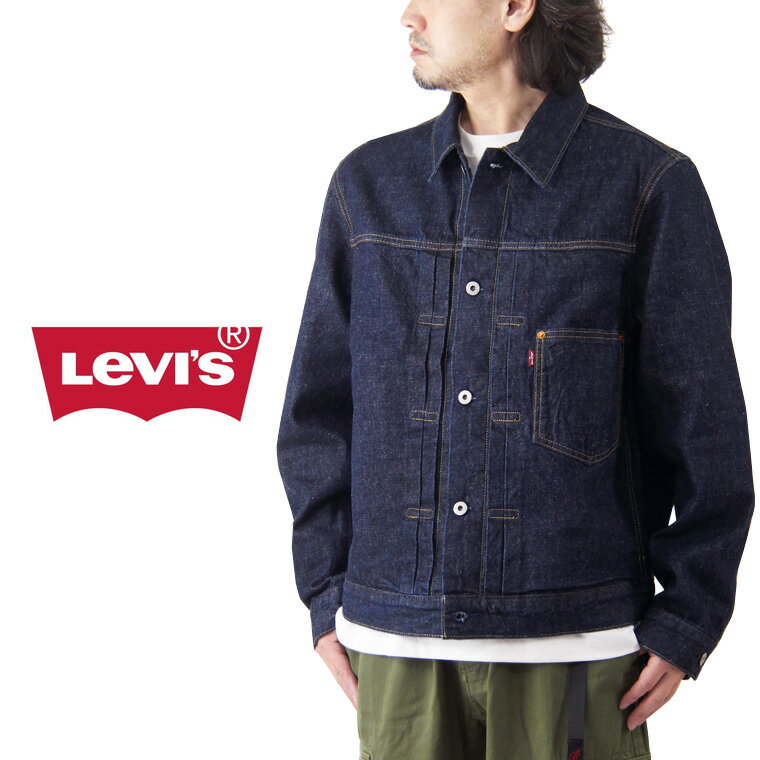 楽天ロード【10％OFFセール】 Levi's リーバイス TYPE I トラッカー ジャケット / メンズ アウター デニムジャケット ファースト タイプ1 Gジャン リラックスフィット デニム A31740002