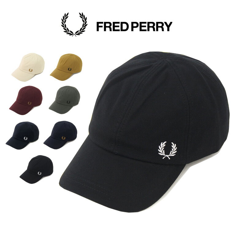 フレッドペリー 帽子 メンズ FRED PERRY フレッドペリー ピケ クラシック キャップ / メンズ 帽子 PIQUE CLASSIC CAP HW6726