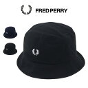 フレッドペリー 帽子 メンズ FRED PERRY フレッドペリー ピケ バケット ハット / メンズ レディース 帽子 バケットハット PIQUE BUCKET HAT HW6730