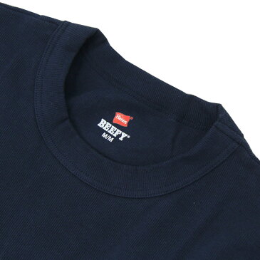 Hanes ヘインズ ビーフィー リブ Tシャツ / メンズ BEEFY-T ポケT ヘビーウェイト パックTee 無地 HM1-R103