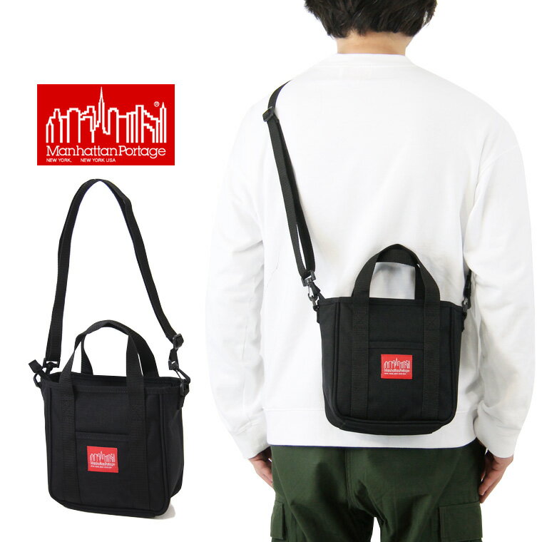 マンハッタンポーテージ ミニバッグ メンズ Manhattan Portage マンハッタンポーテージ ミニ ゴーワヌス トート バッグ / メンズ レディース ショルダーバッグ ギフト 2WAY Mini Gowanus Tote Bag MP7314