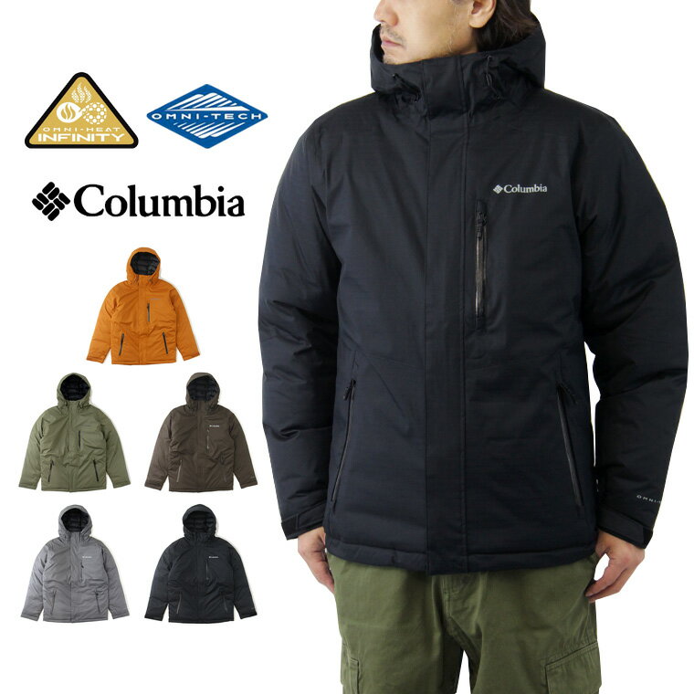 【10%OFFセール】 Columbia コロンビア オーク ハーバー インシュレイテッド ジャケット / メンズ アウター オムニヒートインフィニティ マウンテンパーカー アウトドア 中綿 防水透湿 OAK HARBOR INSULATED JACKET WE6764